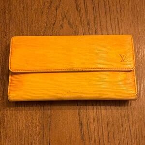Louis Vuitton Vibrant Yellow Wallet